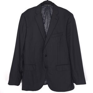 INDOCHINO LUXURY Men’s Blazer US 44R WOOL CASHMERE Black Yaletown 54 Sport Coat